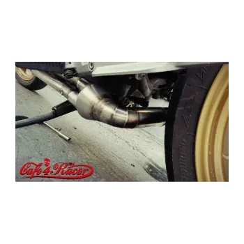 cafe 4 racer - Koleno výfuku Thunder Slash BMW K100 pravá strana - Cafe4Racer Výfukové díly pro K100 