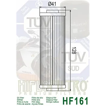 cafe 4 racer - HIFLO OIL FILTER HF161 - HIFLOFILTRO Olejové filtre 824225110319