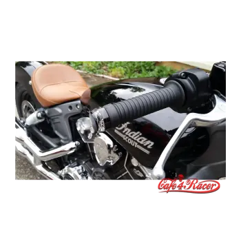 cafe 4 racer - Motogadget m-Blaze Disc (left) black - Motogadget Bar end indicators 4054783161225