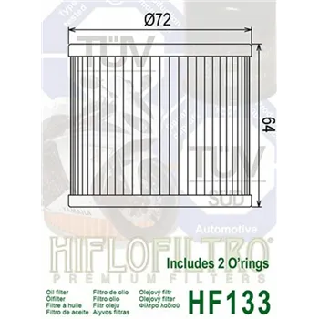 HIFLO OIL FILTER HF133