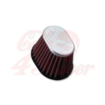 cafe 4 racer - DNA XV-series Oval Clamp 51mm Inlet 87mm Length Air Filter - DNA Air filters 
