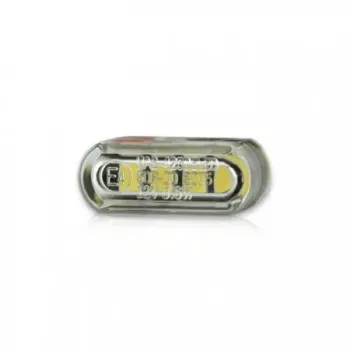 cafe 4 racer - SHINY LED-LICE.PLATE LIGHT,FLEXIBLE,BLK - Shin Yo License plate lights 4054783033492