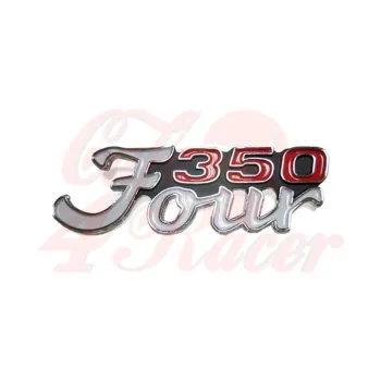 cafe 4 racer - HONDA side cover emblem 1pcs - MCS Billet Emblems Stickers Logos 