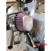 cafe 4 racer - DNA XV-series Oval Clamp 50mm Inlet 77mm Length Air Filter - DNA Air filters 