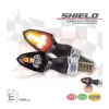 cafe 4 racer - SMD indicator RL combination "SHIELD" 3in1 - HS MOTO Germany 2in1 and 3in1 