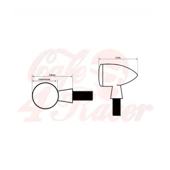 cafe 4 racer - SHIN YO LED Indicator PICCO - Shin Yo Standard indicators 4054783129423