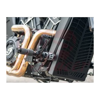 cafe 4 racer - Wunderkind Indian Scout kryt chladiče - WUNDERKIND Custom INDIAN SCOUT BOBBER  Newchurch THREE 