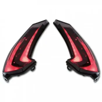 cafe 4 racer - SHIN YO LED rear light with transparent glass, KAWASAKI ZX-6R/9R, ZR-7, various Bj. - Shin Yo Model Rear lights 4054783031610