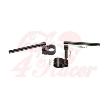 cafe 4 racer - probrake REVO clip-on řídítka, 53 mm, pro různé motocykly - probrake Clip-ons Cafe Racer 4060734109598
