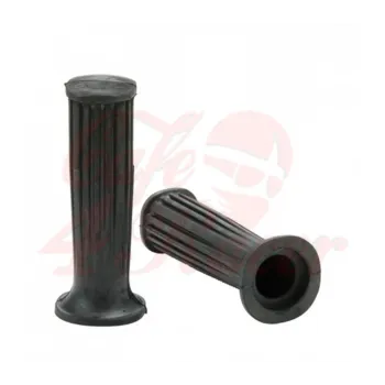 cafe 4 racer - Grip rubber Right side Square-cut Black For BMW from /7 models up - Cafe4Racer Handle Bars & Grips & Levers 32721237812