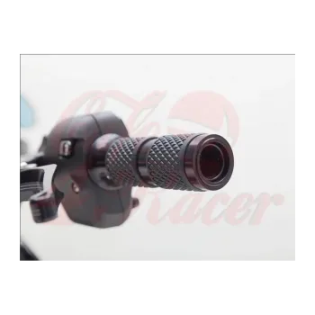 cafe 4 racer - Wunderkind Indian Scout Motorcycle grips "OPEN" - WUNDERKIND Custom INDIAN SCOUT BOBBER 