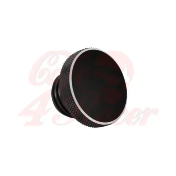 cafe 4 racer - Triumph Bonneville Custom Fuel Gas Cap - black - Motone Triumph Bonneville 