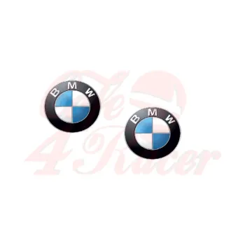 cafe 4 racer - BMW K 75/100/1100/K1 TANK logo 82mm 2ks OEM - OEM part Emblémy Nálepky Logá 52537686465