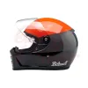 cafe 4 racer - Přilba Biltwell Lane Splitter integrální oranžová/šedá/černá - BILTWELL Biltwell Lane Splitter 