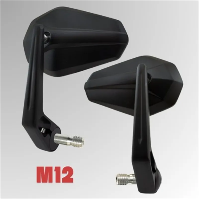 cafe 4 racer - Koncové zrkadlo riadidiel SOLID2 M12 SUZUKI  - HS MOTO Germany Zrkadlá do riadítok 4251926907300
