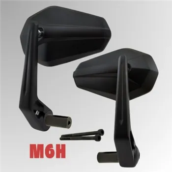 cafe 4 racer - Handlebar end mirror SOLID2 M6 HONDA HORNET  - HS MOTO Germany Bar end mirrors 4251926910195