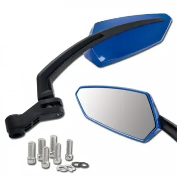 cafe 4 racer - DAYTONA Handlebar  mirror universal left NR6 - Daytona Standard mirrors 