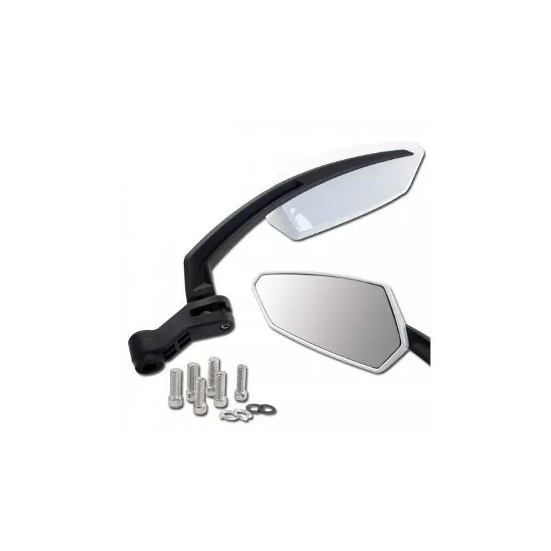 cafe 4 racer - Universal mirror "Agility" white - HS MOTO Germany Standard mirrors 4251352609397