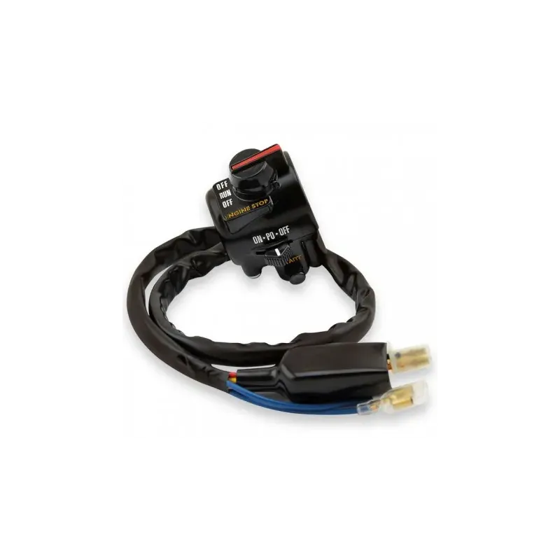 cafe 4 racer - RETRO Handlebar switch right black Kawasaki KZ / Z400 / Z750 / KZ / Z900 / Z1000 / Z1 - HS MOTO Germany 22mm & 7/8 inch 4251352604637
