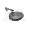 cafe 4 racer - MG 48 mirror - BLACK REVERSIBLE R/L APPROVED 2pcs - UNIT GARAGE Standard mirrors 
