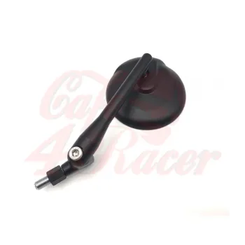 cafe 4 racer - MG 48 mirror - BLACK REVERSIBLE R/L APPROVED 2pcs - UNIT GARAGE Standard mirrors 