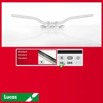 cafe 4 racer - TRW Classic low Handlebar 22 mm , chrome - TRW Standard handlebars 