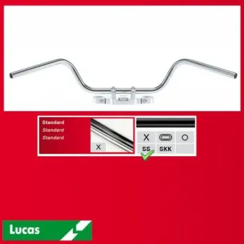 cafe 4 racer - ABM Handlebar Superbike Type 0229 modré - ABM Štandardné riaditká  4054783013081