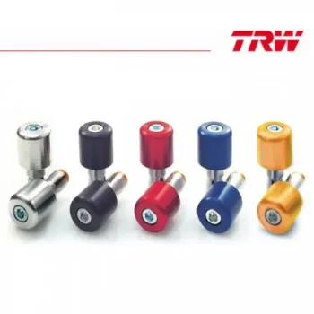 cafe 4 racer - Závaží na řídítka pro ALU řídítka Modré Vnitřní Ø 13 mm 38 gramů Vnější Ø 22 - HS MOTO Germany Zátěže na řídítka 4251352601988