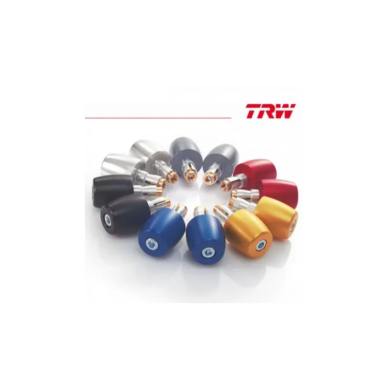cafe 4 racer - TRW Aluminum bar end weight blue MCL212-B - TRW Bar Ends 3322937353088
