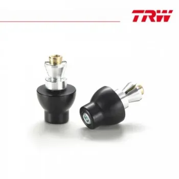 cafe 4 racer - HIGHSIDER Handlebar end CURVE, black - Highsider Bar Ends 4054783209859