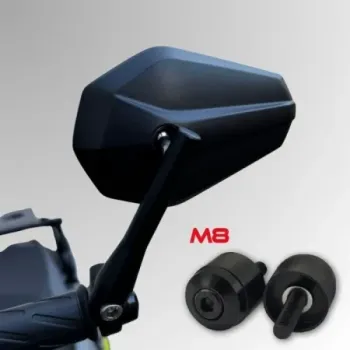 cafe 4 racer - Handlebar end mirror "SOLID"

  M8 Kawasaki - HS MOTO Germany Bar end mirrors 4251926909984