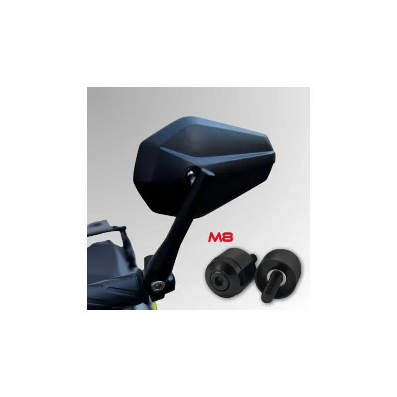 cafe 4 racer - Handlebar end mirror "SOLID"

  M8 Kawasaki - HS MOTO Germany Bar end mirrors 4251926909984