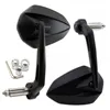 cafe 4 racer - Bar end mirror CNC STORM 1 M6  - HS MOTO Germany Accessories 4251926907058