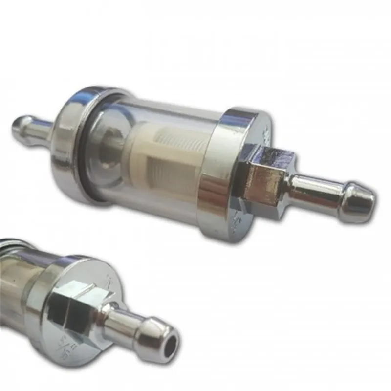 cafe 4 racer - Universal fuel filter 8mm - HS MOTO Germany Carburator parts 4251352613943