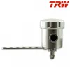 cafe 4 racer - TRW Brake fluid reservoir  15ml silver - HS MOTO Germany Accessories 3322937429363