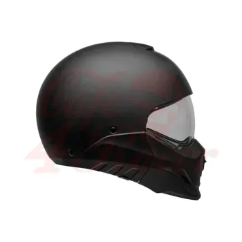 cafe 4 racer - BELL  Broozer Modular Helmet Flat Black - BELL BELL Full face helmets 