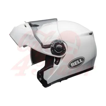 cafe 4 racer - BELL SRT Modular Helmet Gloss White - BELL BELL Full face helmets 