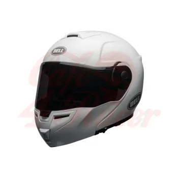 cafe 4 racer - BELL SRT Modulára  prilba lesklá biela - BELL BELL Celotvárové prilby 