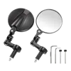 cafe 4 racer - Round Handle Bar End handlebar end mirror "CORSA" - HS MOTO Germany Bar end mirrors 4251926908680