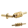 cafe 4 racer - Quick release coupling 6 mm / 1/4 " Brass, Pressure up to 10 bar - HS MOTO Germany Accessories 4251352627841