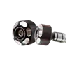 cafe 4 racer - Handlebar weights "LOGO" black - HS MOTO Germany Bar Ends 4251352618870