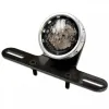 cafe 4 racer - LED rear light "CNC" silver ring - HS MOTO Germany LED Rear lights 4251352606419