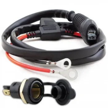 cafe 4 racer USB port  custom bike parts 