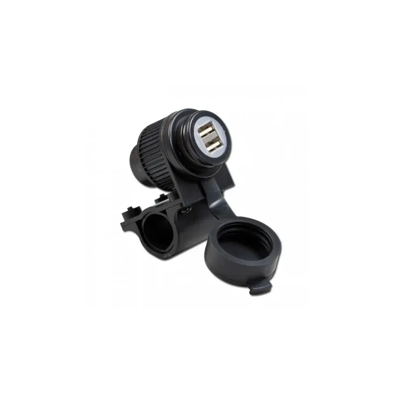 cafe 4 racer - USB socket "Universal" 2x - HS MOTO Germany USB socket 4251352602961