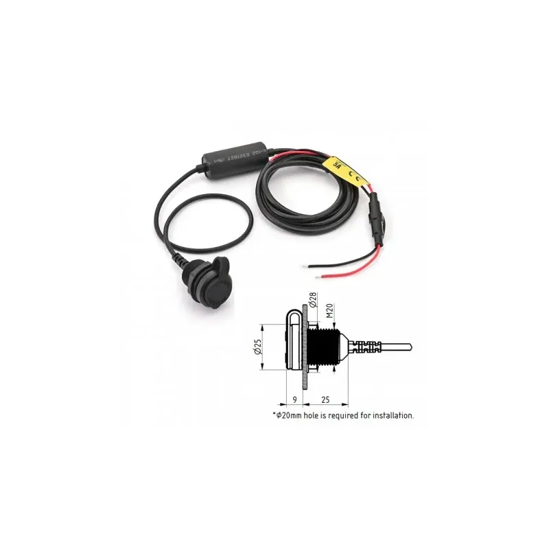 cafe 4 racer - USB-C socket - Daytona USB socket port 4251926905269