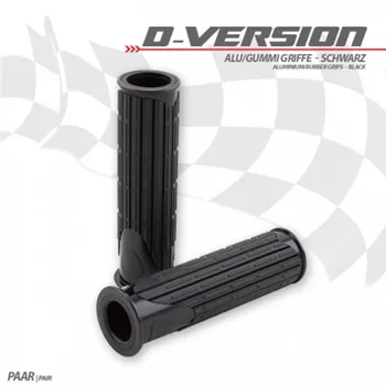 cafe 4 racer - Gumové rukojeti "D-Version" - HS MOTO Germany 22 mm & 7/8 inch 4251352632296