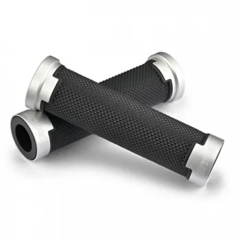 cafe 4 racer - Rubber grip "D-Version" blue - HS MOTO Germany 22mm &  7/8 inch 4251352632241