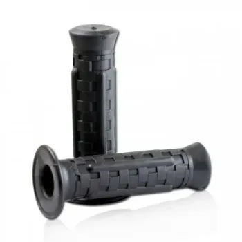 cafe 4 racer - BARRACUDA Basic GRIPS RACING sivá - BARRACUDA 22mm & 7/8 inch 663250972833
