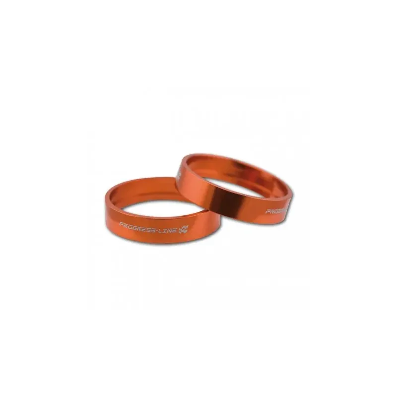 cafe 4 racer - Aluminum decorative rings orange - HS MOTO Germany Accessories 4251352618740