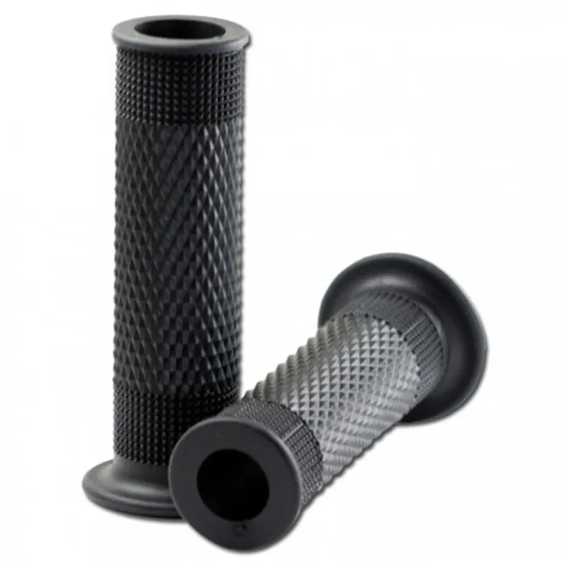 cafe 4 racer - "Fast" gumové gripy čierna - HS MOTO Germany 22mm & 7/8 inch 4251352609168